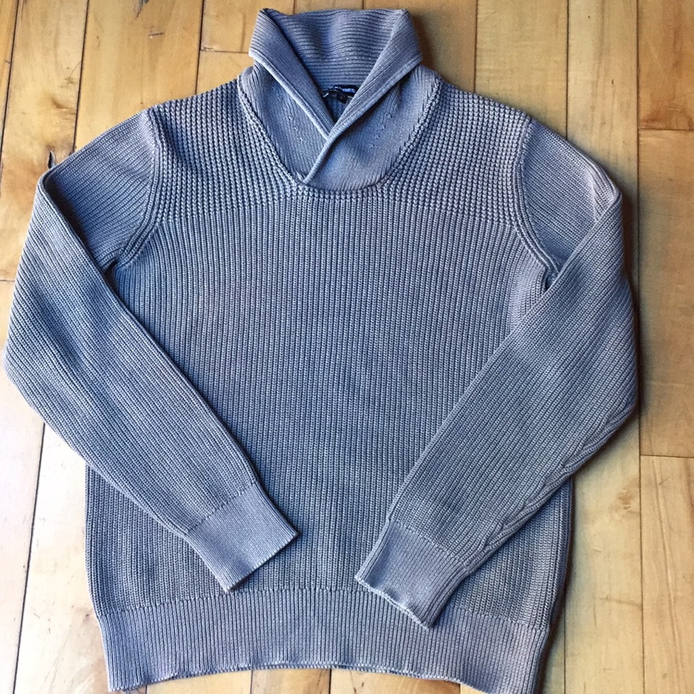 Express Shawl Neck Sweater- Never Worn